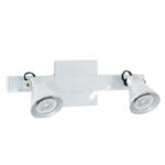 aplique galia 2 luces blanco