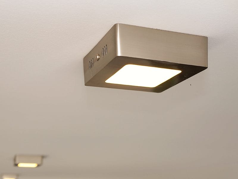 Plafon led cuadrado "Square surface" Acero 18w 4000K -LGP - Image 3