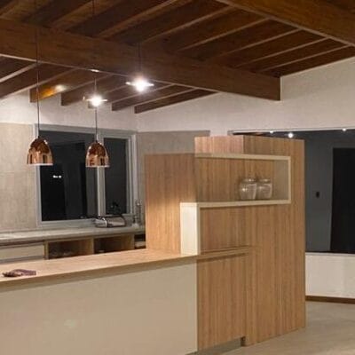 colgante de techo "ovi Ø18" cobre linea baradero