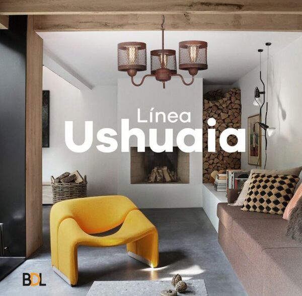 ushuaia oxido 3 luces living