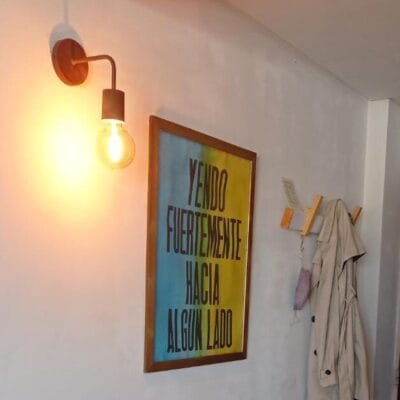 aplique wanda L oxido pared