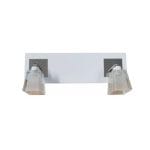 Aplique De Baño 2 Luces Blanco alumine 6