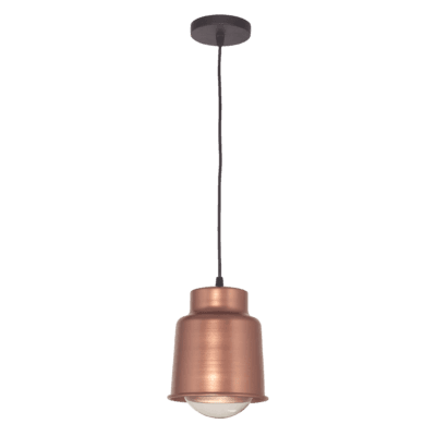 Lampara frida 1 luz 16 cm cobre