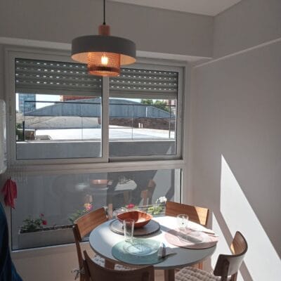 COLGANTE DOCK BLANCO Y COBRE