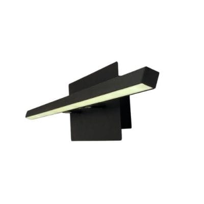 Aplique wall negro 11w gsg