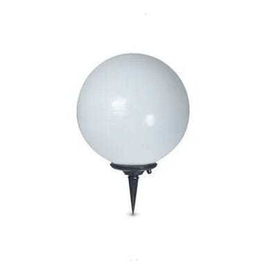 esfera luminosa con estaca 35 cm apto led exterior