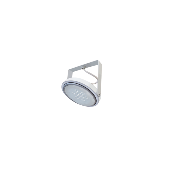 Color:  Blanco Satinado o Negro Microtexturado Compatible con lamparita: AR111  con Zocalo GU10 Fabricante:  San Justo Iluminación Dimensiones: Ø 11.4 x11 cm