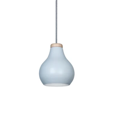 colgante mari blanco y madera diseño nórdico y calidez natural
