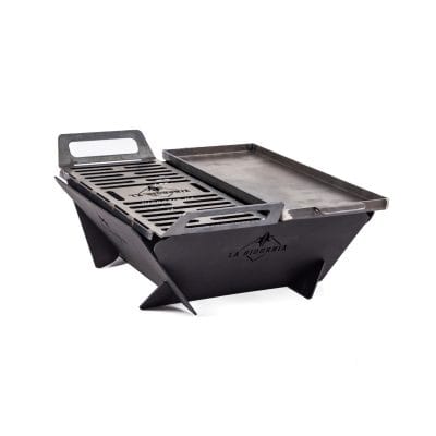 Parrilla y plancheta para glamping JOFRE
