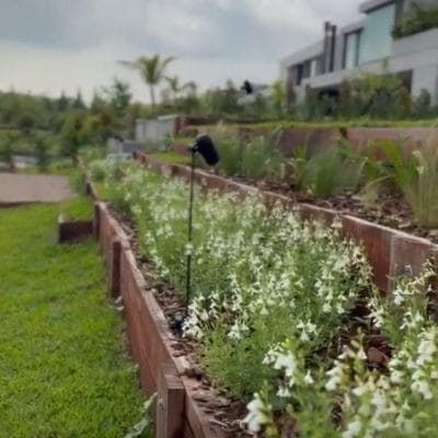 stephie demner estacas jardin Jabalina Aluminio Draco Jd40/1 40 Cm 1xgu10