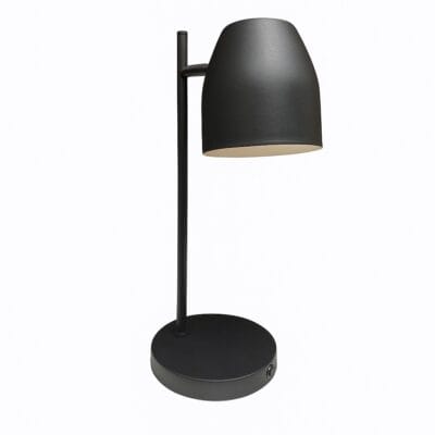 lampara de mesa movil "lang small " negro