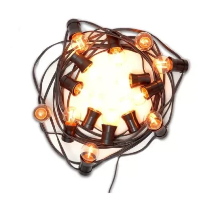 guirnalda 12m con 20 focos g45 led 1w calidos "kermesse" (copia)