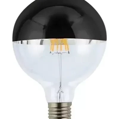 foco filamento de led g125 deco shade negro tryx