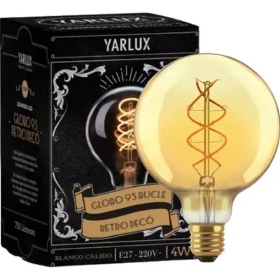 foco globo gold filamento led g125 4,5w ultra cálido dimerizable akai energy (copia)