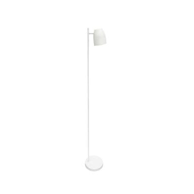 lampara de pie 1 luz movil "lang small " blanco micro