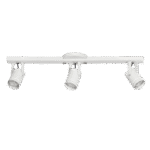 barral spot 3 luces "granada iii" para pared o techo blanco