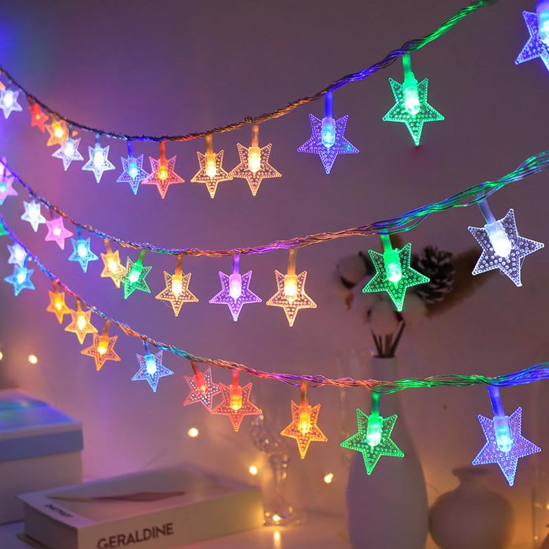 guirnalda luces led 28 lamparas 4 metros rgb multicolor (copia)
