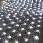 cortina de luces led lluvia 300 led luz fria