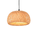 lampara colgante bambú "merit 30 cm" linea boho