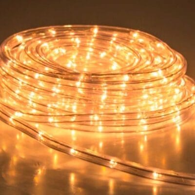 manguera led 5 metros con efectos 220v luz calida