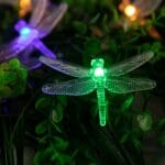 guirnalda solar *mariposa* 20 led 5 mts multicolor