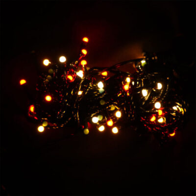 guirnalda de luces extensible 9,5 m 100 luces calido con enchufe