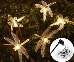 guirnalda solar *mariposa* 20 led 5 mts multicolor