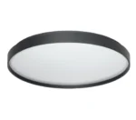 plafon de techo redondo 48w 50cm split negro luz calida (copia)