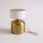 lámpara de mesa aura dorada touch inalambrica usb (copia)