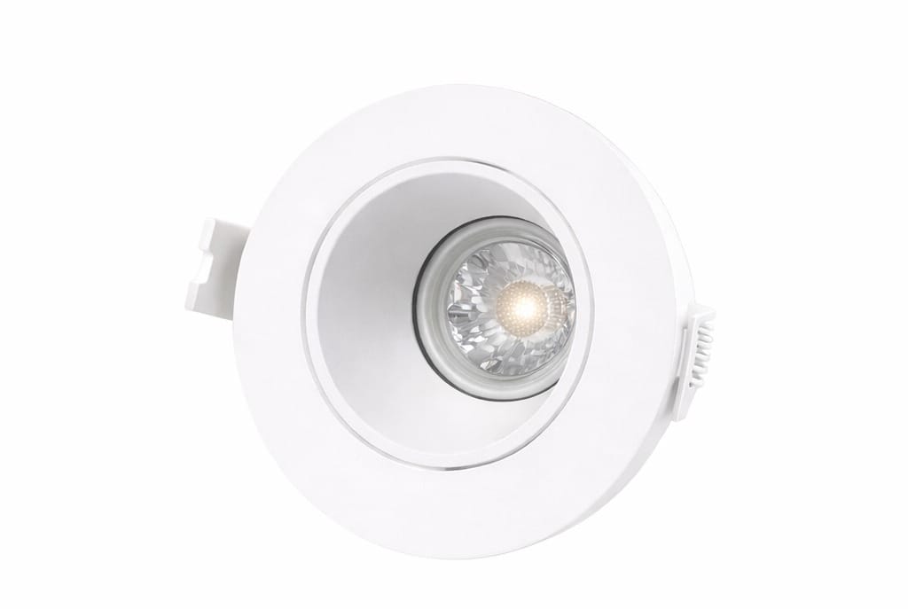 spot de embutir "ioju" antipc Ø9cm gu10 blanco