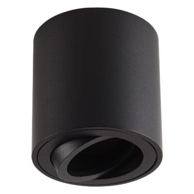 plafon semi embutido movil antideslumbrante negro Ø96mm (copia)