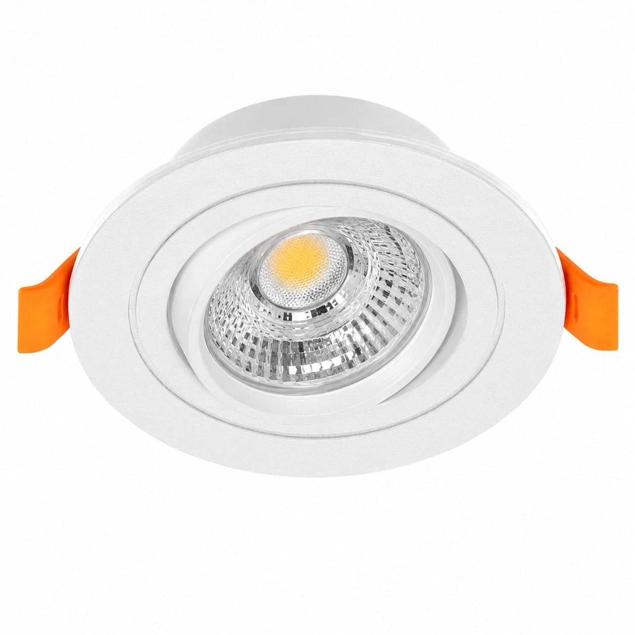 spot de embutir de aluminio orientable gu10 Ø10 cm blanco mate (copia)