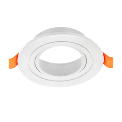 spot de embutir de aluminio orientable gu10 Ø10 cm blanco mate (copia)