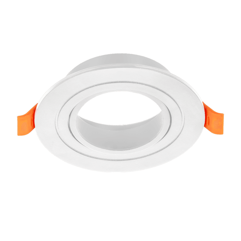 spot de embutir de aluminio orientable gu10 Ø10 cm blanco mate (copia)