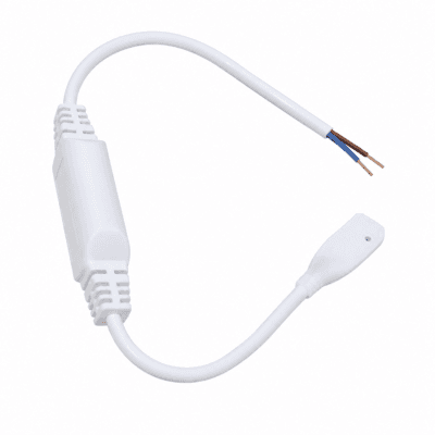 adaptador cable enchufe para tira led 220v