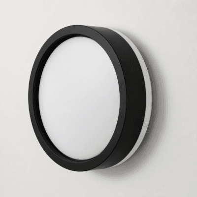 plafon led redondo vitra m 18w 3000k negro