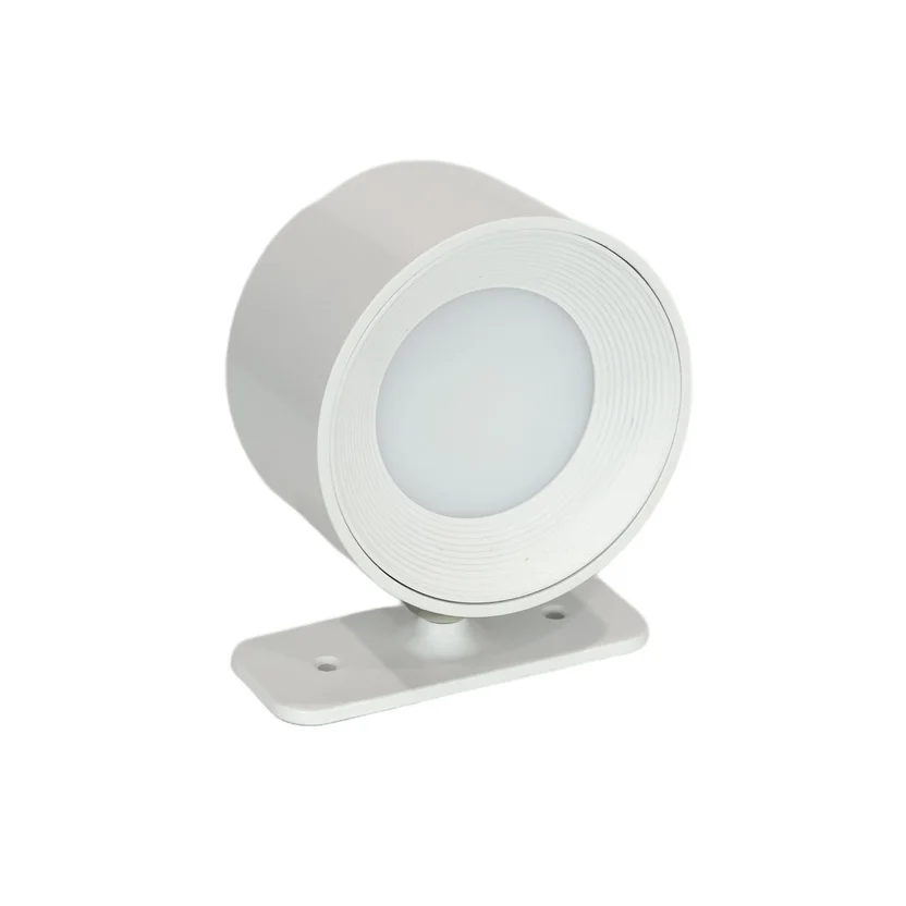 lámpara de pared led recargable usb. rotación 360° negro (copia)
