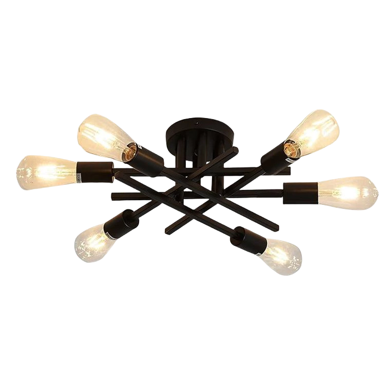 lampara de diseño araña *dron 3 luces* negro (copia)