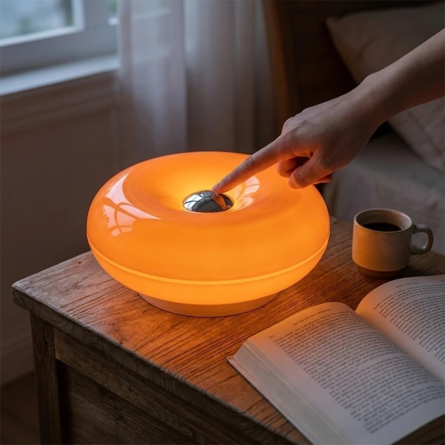 lampara de mesa dona inalambrica rosa touch (copia)
